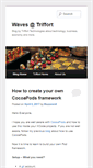 Mobile Screenshot of blogs.triffort.com
